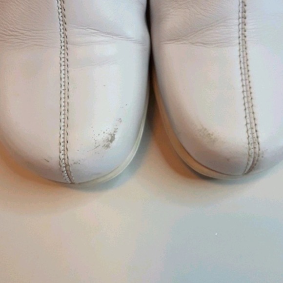 Grey's Anatomy Sz 7 Womens White Soft Walk Nursing Clogs - Picture 8 of 9